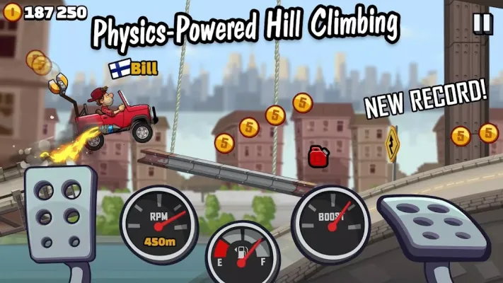 Hill Climb Racing 2 — скриншот 2