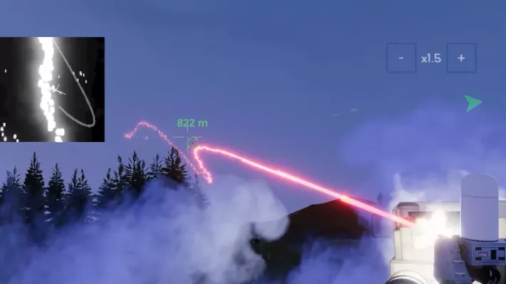 C-RAM CIWS simulator — скриншот 2