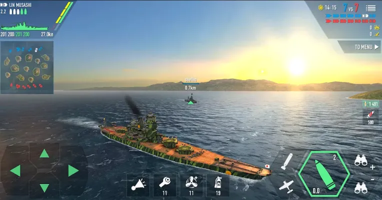 Battle of Warships — скриншот 3