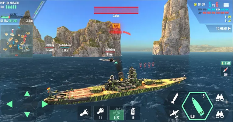 Battle of Warships — скриншот 4