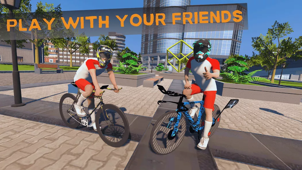 Bicycle Extreme Rider 3D — скриншот
