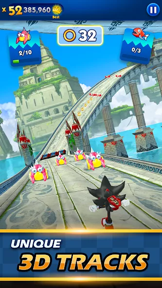 Sonic Dash — скриншот