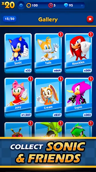 Sonic Dash — скриншот