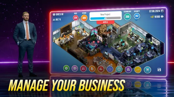 Console Tycoon — скриншот 1