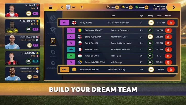 Soccer Manager 2026 — скриншот 1
