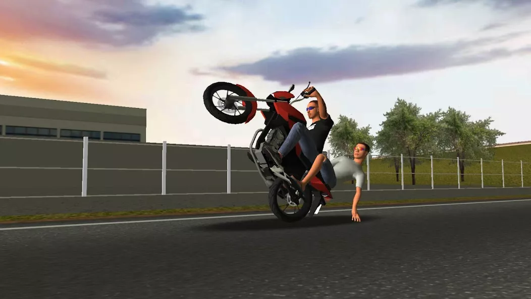 Moto Wheelie 3D — скриншот
