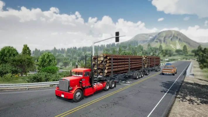 Truck Simulator Big Rigs — скриншот 1