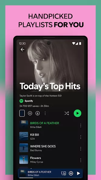 Spotify — скриншот