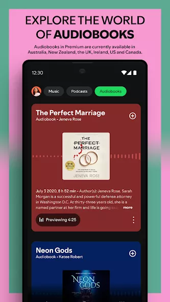 Spotify — скриншот